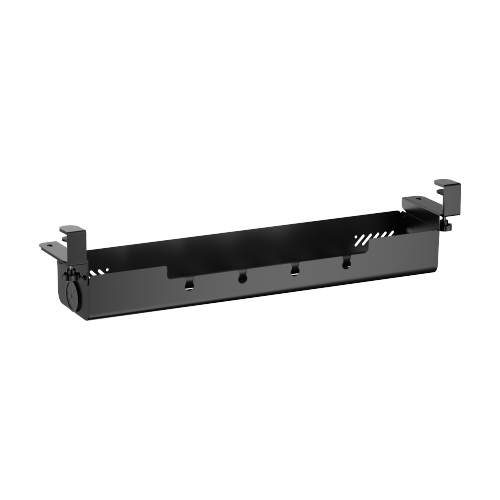 Clamp-On Under-Desk Cable Management Tray CC11-22-2 Increased Productivity with an Organized Workspace from china(chinese)