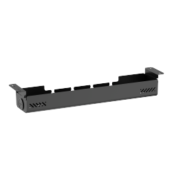 Screw-Mounted Under-Desk Cable Management Tray