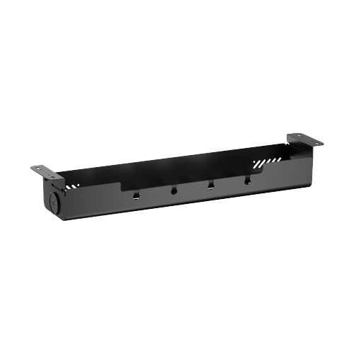 Screw-Mounted Under-Desk Cable Management Tray CC11-22-2S Increased Productivity with an Organized Workspace from china(chinese)