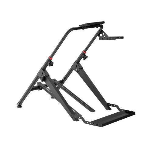 Foldable Racing Simulator Wheel Stand with Chair Fixing Slot LRS15-BS02 Compact entry -level solution for sim racing enthusiasts. from china(chinese)