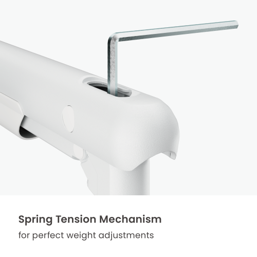 Dual-Screen Space-Efficient Gas Spring Monitor Arm LDT133-C024 For most 17”-35” Screens from china(chinese)