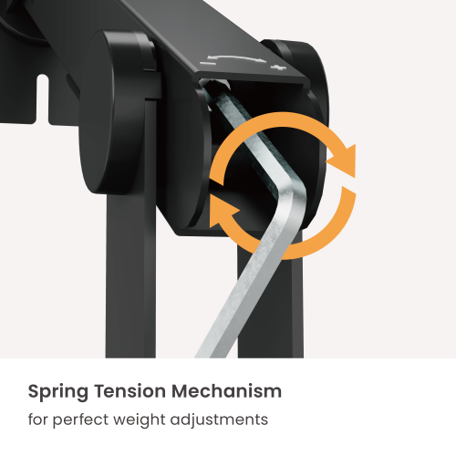 Mechanical Spring Monitor Stand for Amazon Echo Show 15 & 21 LDT136-T01 Turn Any Space into a Smart Display Hub from china(chinese)