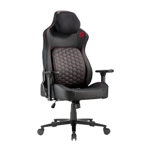 NOVIX Semi-PU Gaming Chair with 4D 360° Armrests and Adaptive Lumbar Support