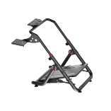 Folding Racing Steering Wheel Stand with Gear Shifter Mount