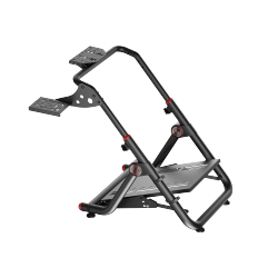 Folding Racing Steering Wheel Stand with Gear Shifter Mount