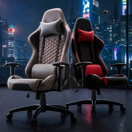 Dynamic Comfort Gaming Chair in Leathaire & Velvet GCH01-3 Where Adaptability Meets Indulgence. from china(chinese)