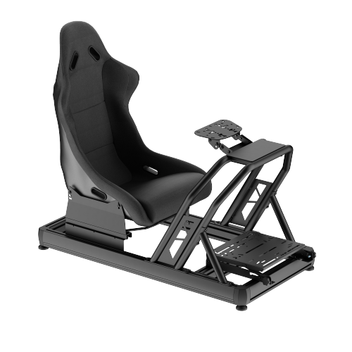 Upscale Aluminum Racing Simulator Cockpit LRS08-BS02 Ultra stability, high compatibility and adjustability. from china(chinese)