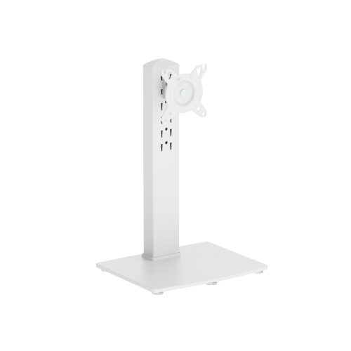 Single-Screen Vertical Lift Monitor Mount with US Standard Power Strip LDT125N-T01 For Most 17”-34” Screens from china(chinese)
