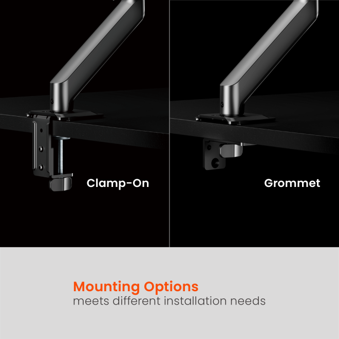 Flow Core Mechanical Spring Monitor Arm BT-MMA-B1 Designed to Impress, Built to Perform. from china(chinese)