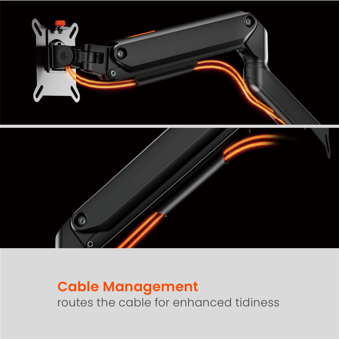 Flow Core Mechanical Spring Monitor Arm BT-MMA-B1 Designed to Impress, Built to Perform. from china(chinese)