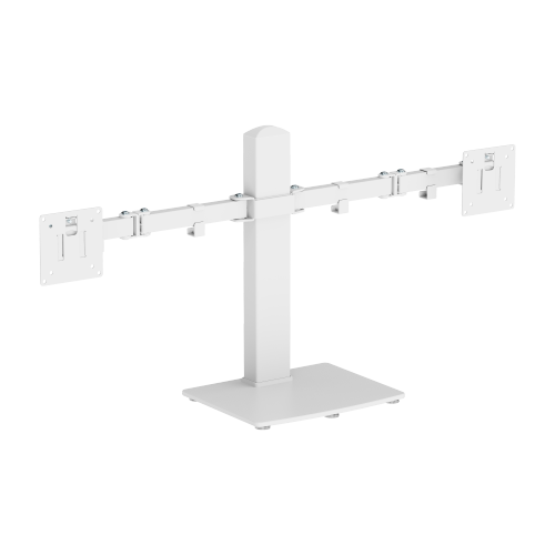 Dual-Screen Vertical Lift Monitor Mount with US Standard Power Strip LDT125N-T024 For Most 17”-32” Screens from china(chinese)