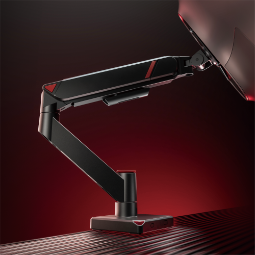  GeometricBlok Single-Screen Mechanical Spring Monitor Arm LDT126-C012E Gaming-Inspired Aesthetics with Great Value from china(chinese)