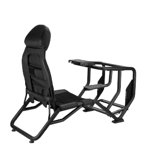  Compact Racing Simulator Cockpit with Gear Shift Mount