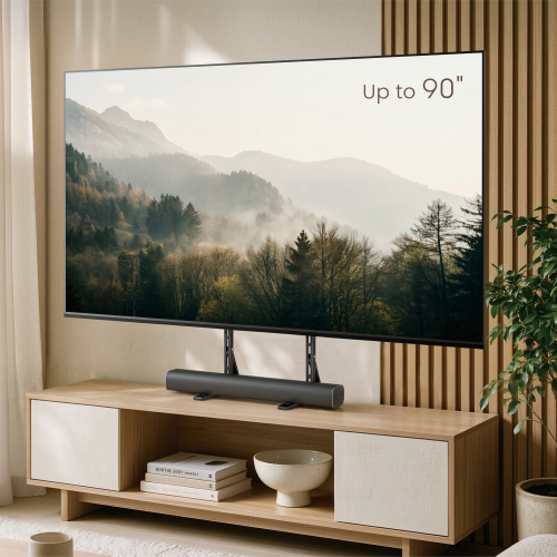 MaxView Tabletop TV Stand (for 37”-90” TVs) LDT03-30L Engineered for bigger screens with quick installation. from china(chinese)