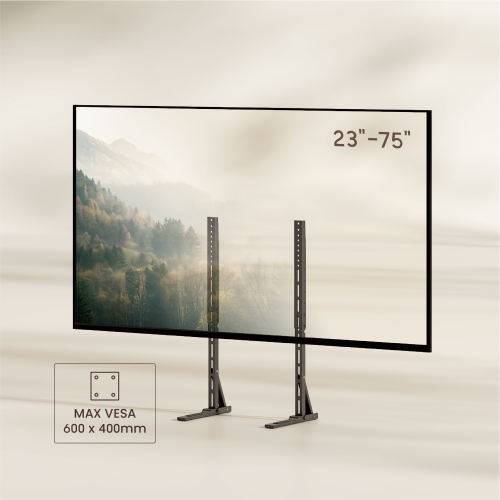 MaxView Tabletop TV Stand (for 23”-75” TVs) LDT03-30M Engineered for bigger screens with quick installation. from china(chinese)