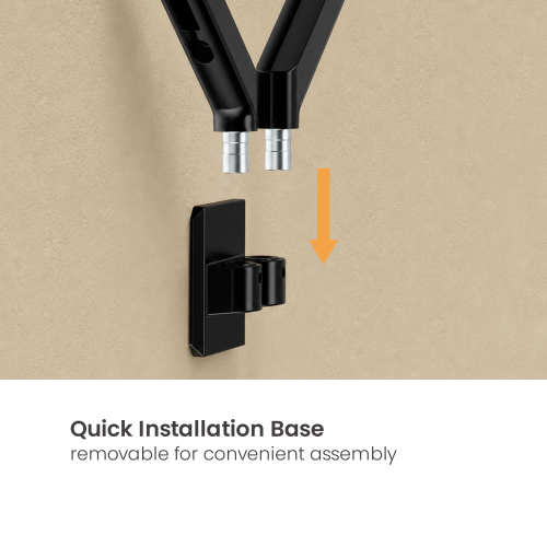 Affordable Gas Spring Dual-Monitor Wall Mount LDA112-114 Stable. Smooth. Simple. from china(chinese)