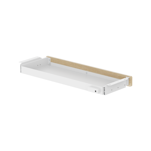 Modern Stylish Under-Desk Drawer with USB Ports DA22-2C  Elegant Outside, Durable Inside from china(chinese)
