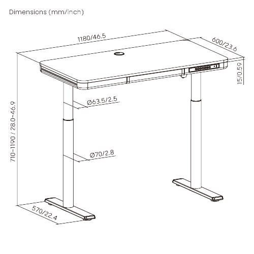 Trendsetting Single-Motor Sit-Stand Desk S18-22D-B Brings next-gen style and performance to modern workspaces. from china(chinese)