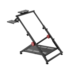 Foldable Racing Steering Wheel Stand with Gear Shifter