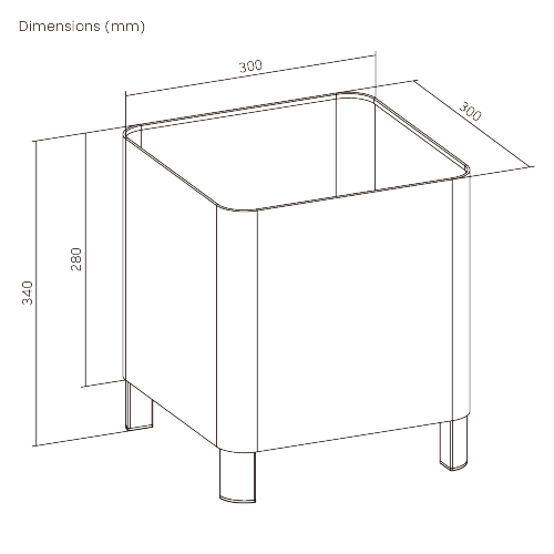 Small Floor Planter PST02-01 Build a green & dynamic workplace. from china(chinese)