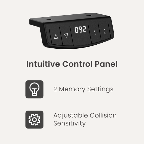 Super Economy Single-Motor Sit-Stand Desk (Frame Only) S24-22R Promotes ergonomic postures for peak productivity. from china(chinese)