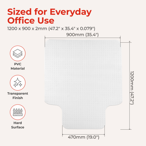 Universal Chair Mat-Studded MAT01-1  from china(chinese)