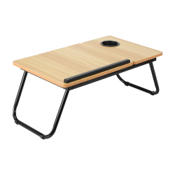 Versatile Tiltable Laptop Desk with Cup Holder