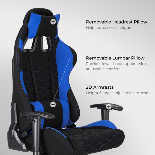 Dynamic Heavy-Duty Gaming Chair with Knitted Fabric GCH01-5 Built for Stability, Engineered for Endurance. from china(chinese)