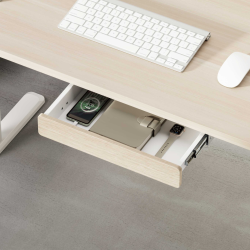 Modern Stylish  Under-Desk Drawer with USB Ports