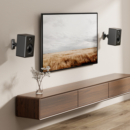 Universal Heavy-Duty Wall-Mounted Speaker Mount SB76-01 Wall-Mounted Strength, Precise Sound Control from china(chinese)