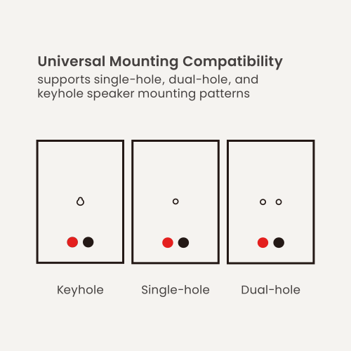 Universal Heavy-Duty Ceiling Speaker Mount SB76-02 Universal Heavy-Duty Ceiling Speaker Mount from china(chinese)