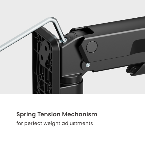 Single-Screen Heavy-Duty Mechanical Spring Monitor Wall Mount LDA132-111E For Most 17”-45” Screens from china(chinese)