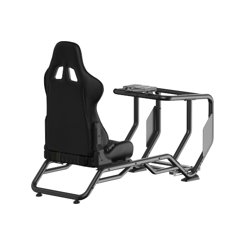 Adjustable Racing Simulator Cockpit LRS14-BS04 with Supportive Reclining PVC Cover Seat from china(chinese)