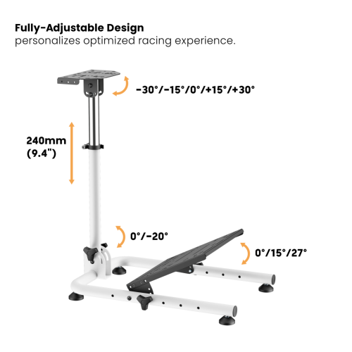  Folding Racing Simulator Wheel Stand  LRS11-BS01 Enjoy Lifelike "Auto Racing" at home. from china(chinese)
