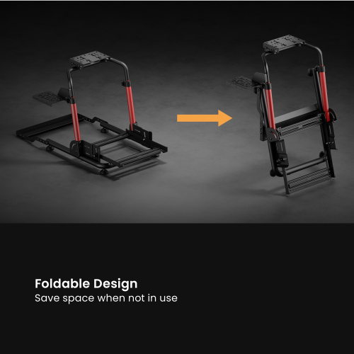 Elite Racing Simulator Wheel Stand LRS17-BS02 The compact solution for limited space from china(chinese)