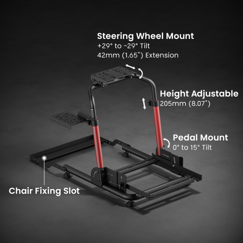  Elite Racing Simulator Wheel Stand LRS17-BS02 The compact solution for limited space from china(chinese)