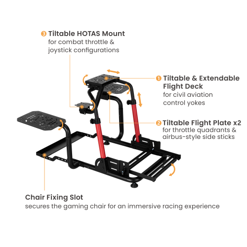 Immersive Flight Simulator Stand LRS17-BS04 The compact solution for limited space from china(chinese)