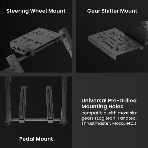 Super Economy Foldable Racing Simulator Wheel Stand LRS21-BS01 An ideal entry-level sim racing solution. from china(chinese)