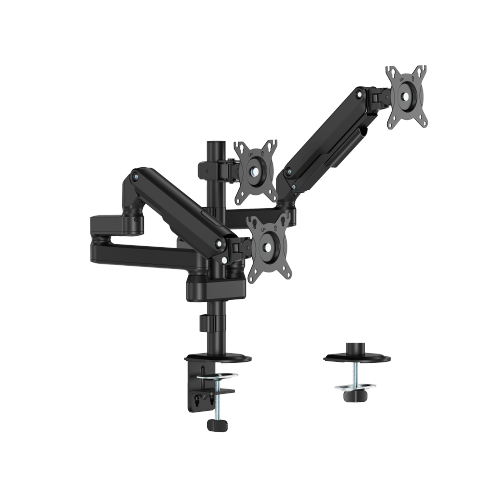 Super Economy Mechanical Spring Pole-Mounted Triple-Screen Monitor Arm LDT112-C036PE Designed for precision and comfort. from china(chinese)