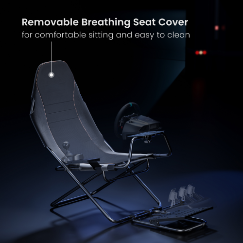 Foldable Racing Simulator Cockpit LRS13-BS01 Ultimate Comfort Allows for Immersing in the Thrill of Gaming from china(chinese)