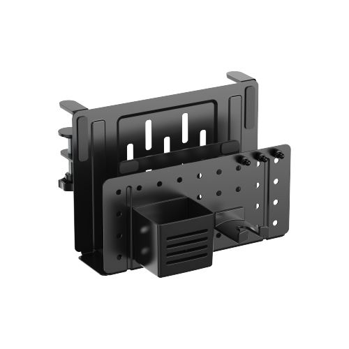 Dual-Slot Clamp-On Desk Organizer DET09-01 Save Desk Space, Keep Essentials Within Reach. from china(chinese)