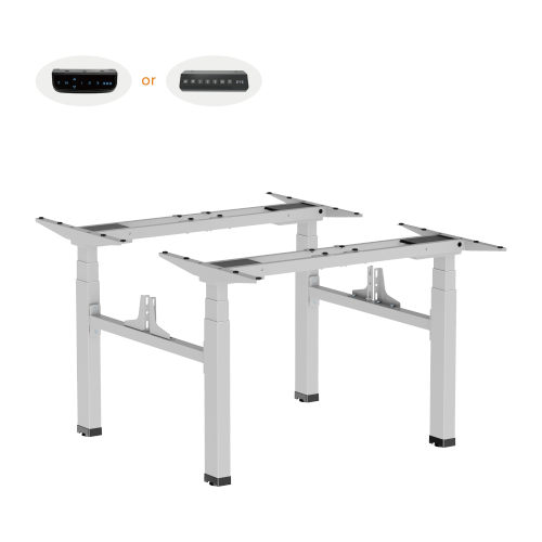 Practical 3-Stage Quad-Motor Sit-Stand Desk (Standard) M06-43DE Powerful, stable & durable from china(chinese)