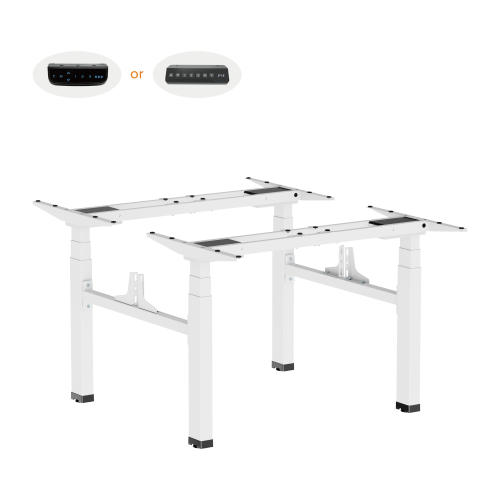 Practical 3-Stage Quad-Motor Sit-Stand Desk (Standard) M06-43DE Powerful, stable & durable from china(chinese)