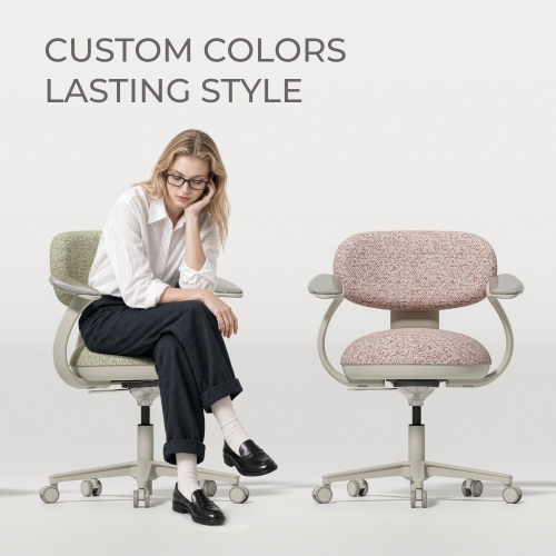 Modern Ergonomic Chair with Height Adjustment OCH02-3 Stylish Fit for Every Space. from china(chinese)
