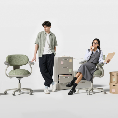 Modern Ergonomic Chair with Height Adjustment OCH02-3 Stylish Fit for Every Space. from china(chinese)