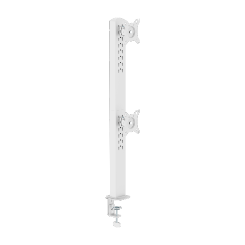 Dual-Screen Vertical Lift Monitor Mount with US Standard Power Strip LDT125N-C02V For Most 17”-34” Screens from china(chinese)