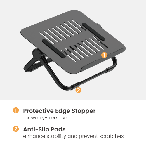 Adjustable Portable Laptop Riser LPS10-01 For Most 11”-17” Laptops from china(chinese)