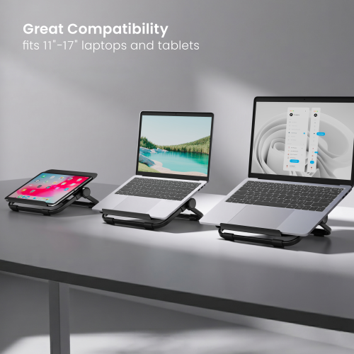 Adjustable Portable Laptop Riser LPS10-01 For Most 11”-17” Laptops from china(chinese)