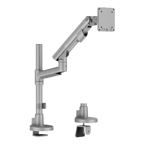 SlimBrace Heavy-Duty Pole-Mounted Gas Spring Monitor Arm LDT102-C012P Balances elegance and strength. from china(chinese)
