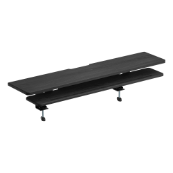 Large 2-Layer Clamp-On Monitor & Laptop Riser